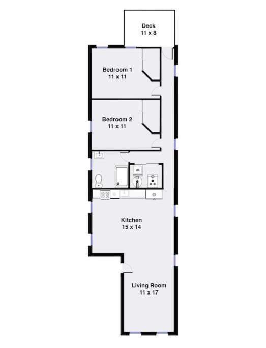 Central Chicago Suite2 Access To Patio Exterior foto